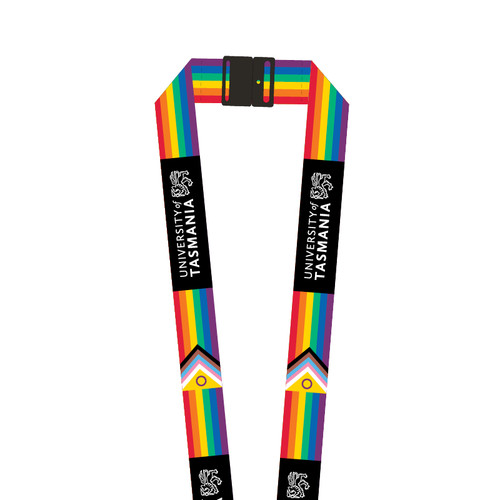 Pride Lanyard and Pronoun Pin