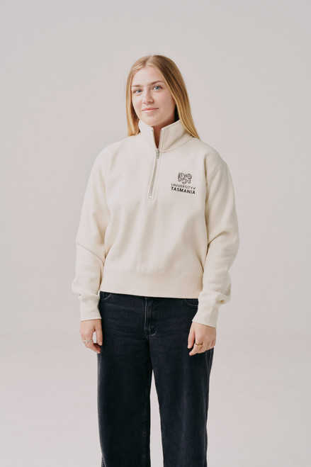 Relax Faded half zip - womens