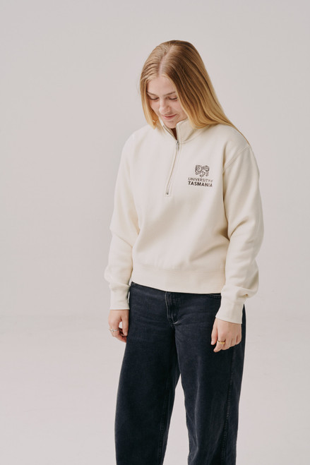 Relax Faded half zip - womens
