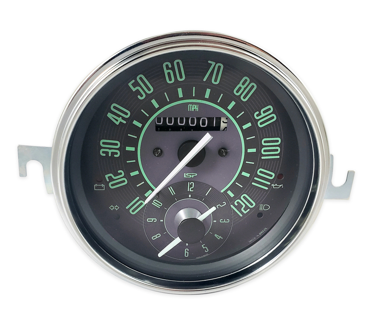 クラシック CLASSIC 20th Century NAVIGATION 6CD WOODWARD 2 GA SPEEDO/TACH/QUAD BEIGE 4-3/8