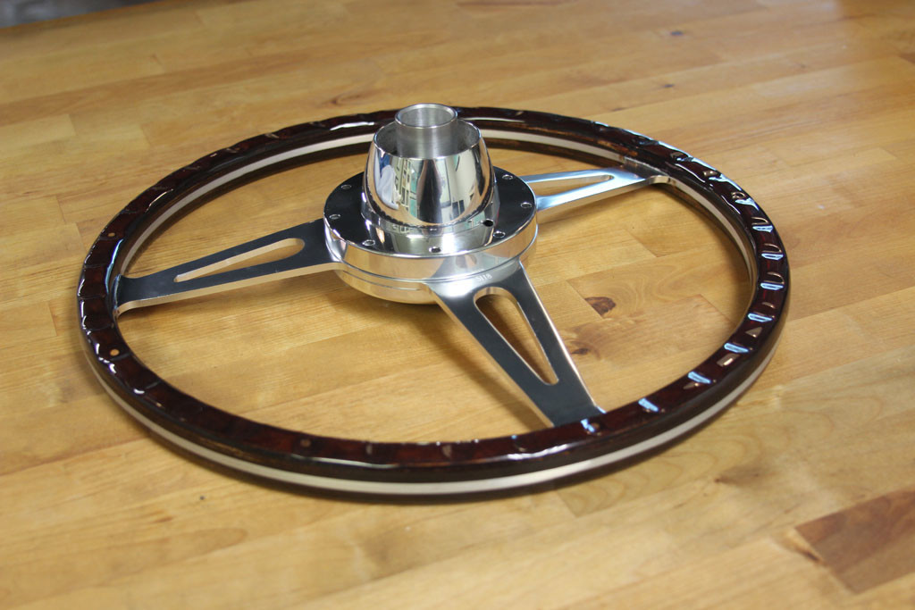BLACK CHERRY CLASSIC 380 STEERING WHEEL KIT