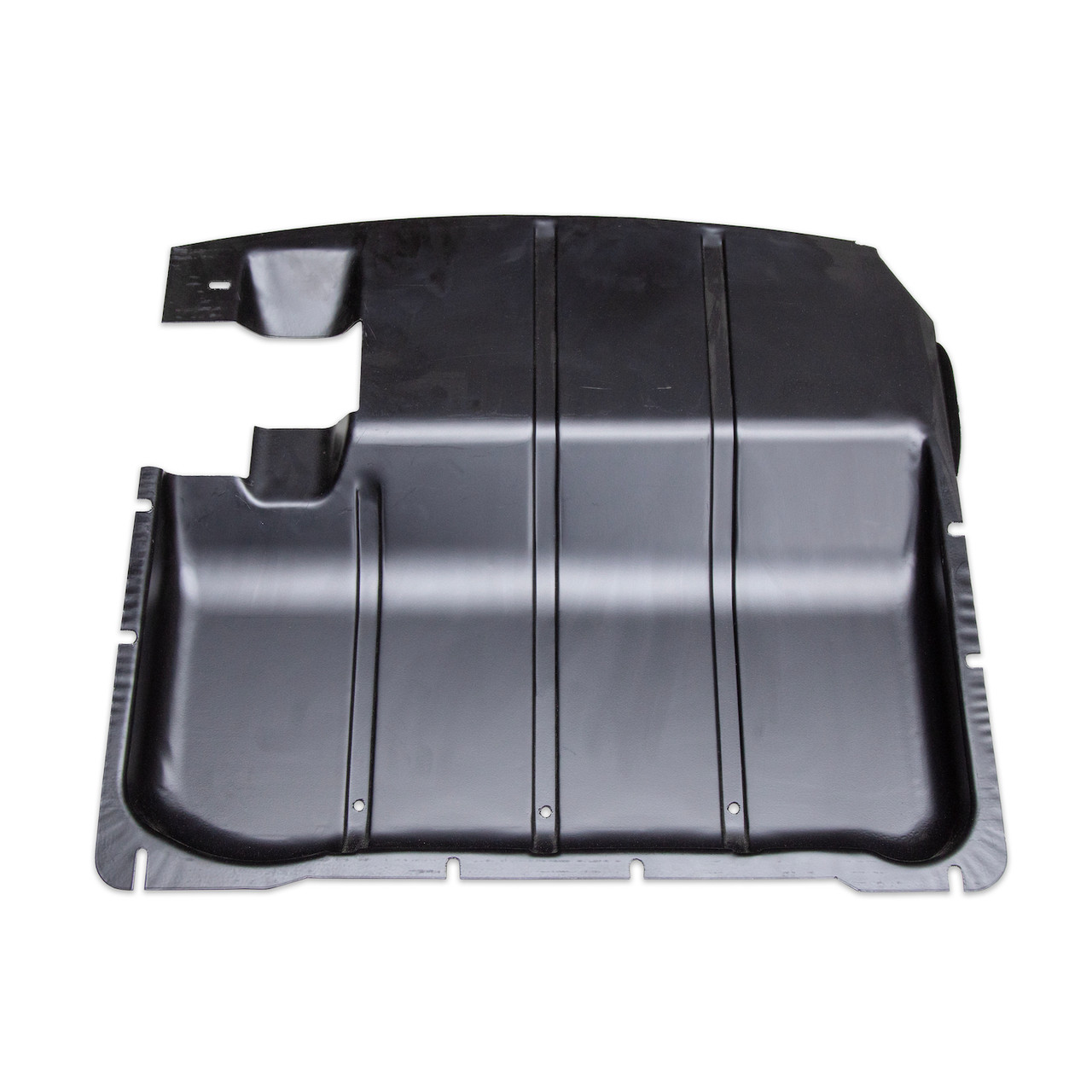FRONT SPLASH PAN/PEDAL ASSEMBLY COVER PLATE; BUS; 1955-1966