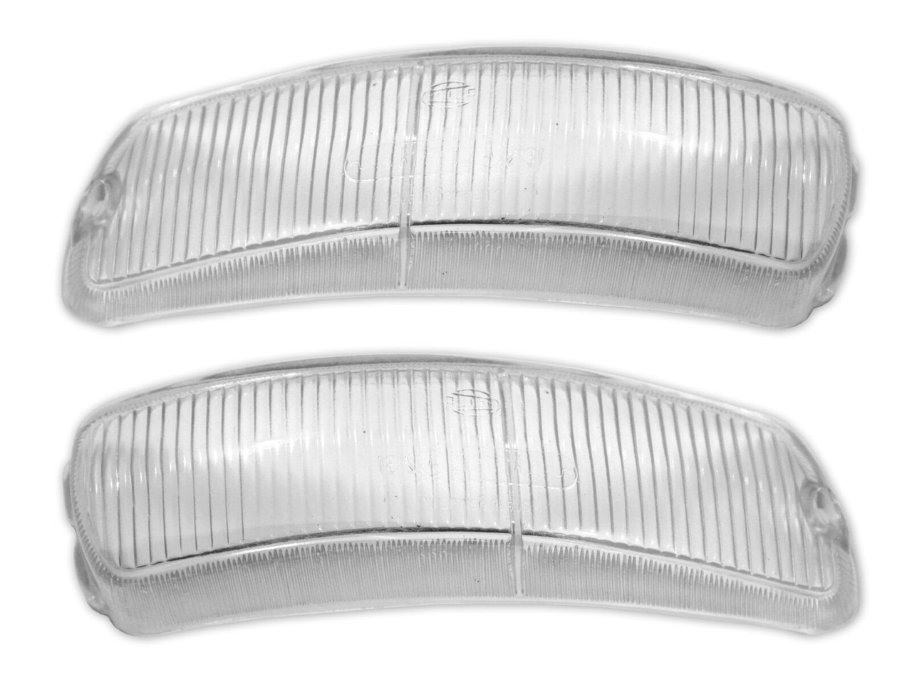 入手困難　T34 Karmann Ghia 灯火類パーツ Type 34 Clear Front Turn Indicator Lens Kit