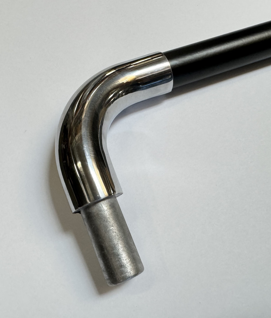 FULL WIDTH MIDDLE SEAT GRAB HANDLE SET; BLACK; BUS -1960