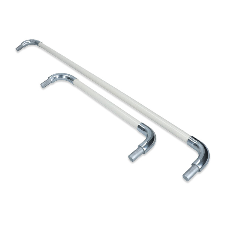 FULL WIDTH MIDDLE SEAT GRAB HANDLE SET; IVORY; BUS -1960