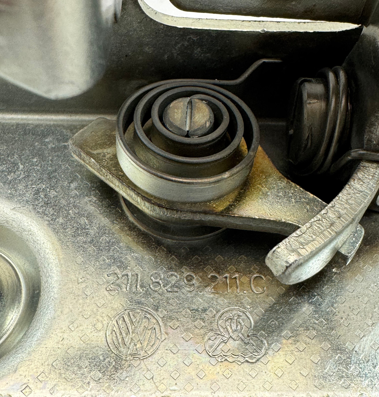 NOS REAR HATCH MECHANISM; BUS 1964-1966