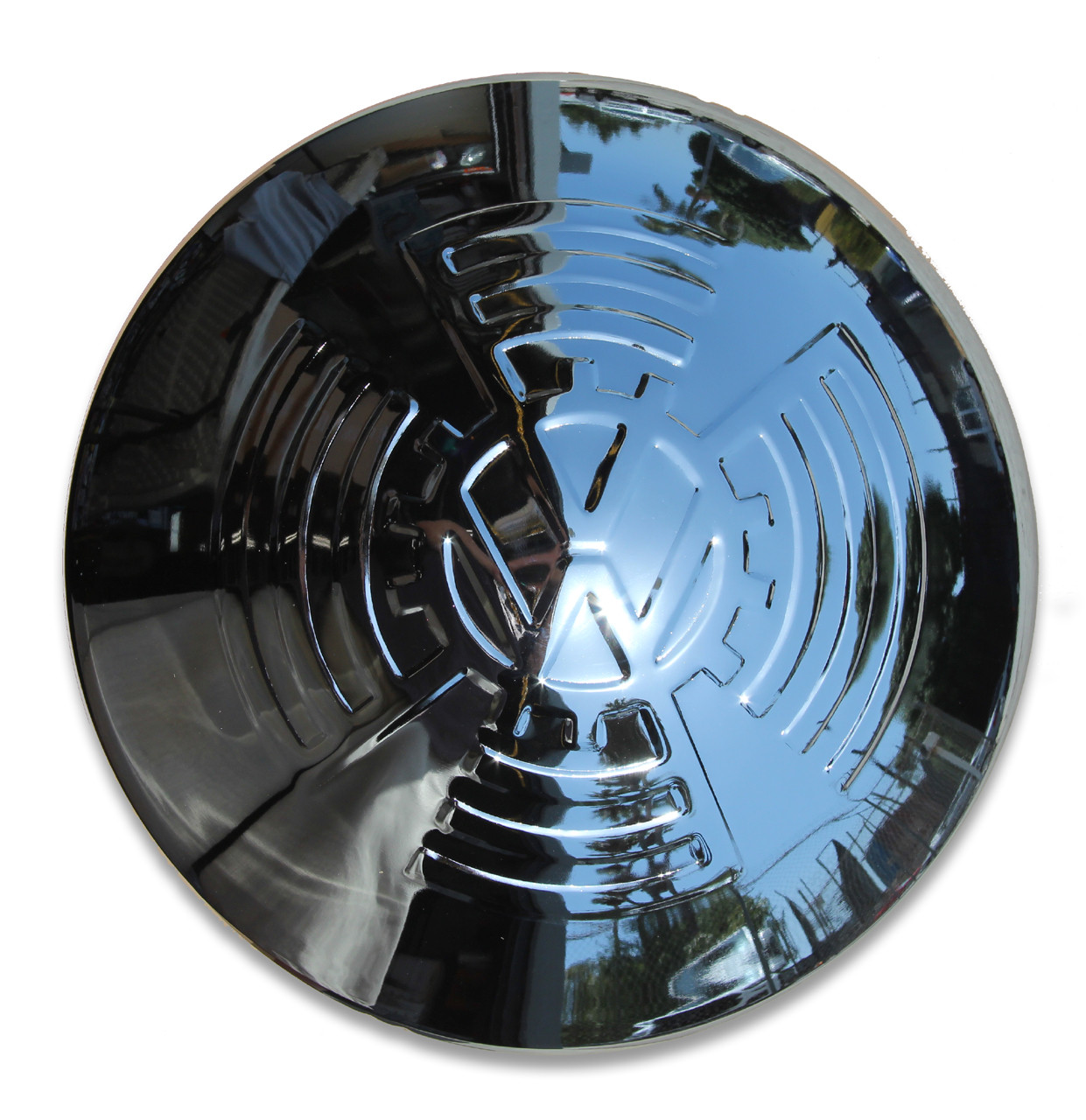 KDF HUB CAP SET; CHROME