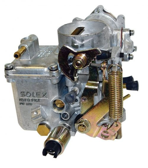 Brosol/Solex Carburetor. 31 PICT-3, Dual Arm, 12-Volt Choke