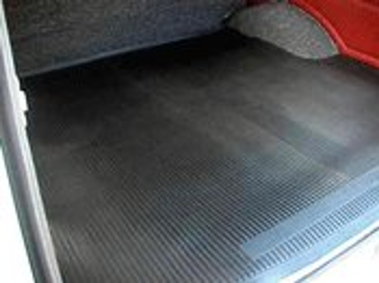 Rubber Mat - Rear Cargo Area [Vanagon Westfalia] Black