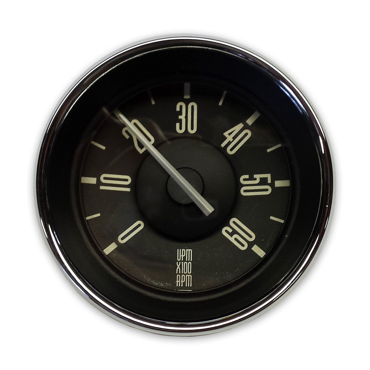 フォルクスワーゲンtypeIIIスクエア、ノッチ NOSスピードメーター TYPE 3 TACHOMETER - BLACK
