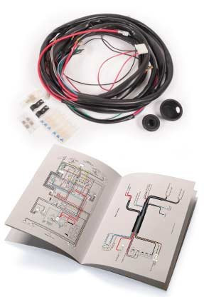 Wiring Harness - Main Loom Only, 1977-1979 Super Beetle, W/Fuel Injection