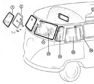 Engine Lid lock Seal VW Beetle 1955-1964 VW T2 Split 1955-1967 | Just Kampers