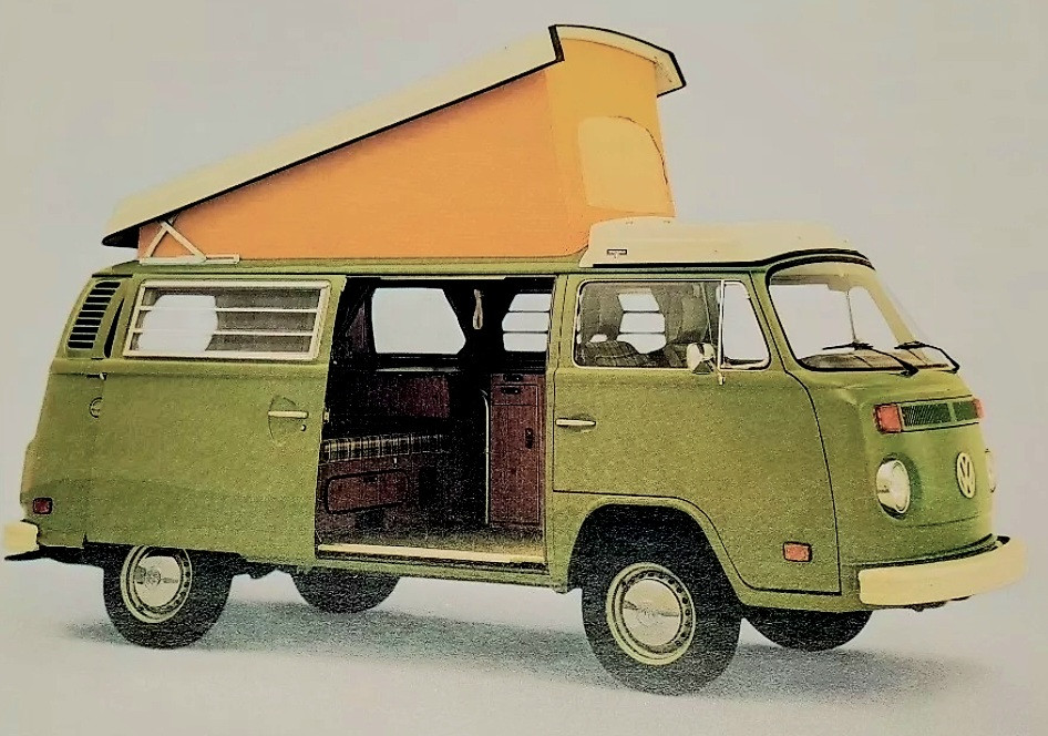 Camper Top German Style, (1) Window 1968-1973 Bus Westfalia Camper
