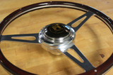 BLACK CHERRY CLASSIC 380 STEERING WHEEL