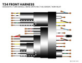 Type 34 Wiring Harness With Accessory Wire