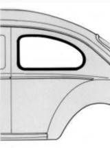 QUARTER WINDOW WEATHERSTRIP CAL LOOK