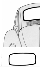 WEATHERSTRIP REAR WINDOW 65-71.