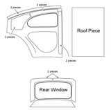 BEETLE HEADLINER PADDING KIT