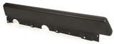 FRONT SEAT PARTITION PAD; BLACK; LEFT TOP;  BUS; 1968-1976