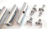 FLAT-4 CHROME BUMPER BRACKET COVERS