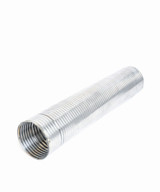HEATER TUBE, 60mm, CORRUGATED METAL