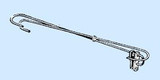 REAR HATCH TORSION BAR; RIGHT; BUS 1964-1979