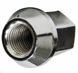 Chrome Steel 60 Degree Lug Nuts 14mm, Set of 4