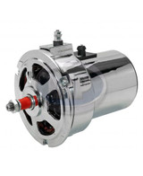 NEW, 75 AMP CHROME ALTERNATOR