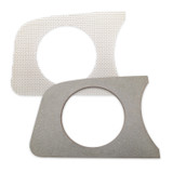 MESH & INSULATION BOARD KIT for DASH GRILL LEFT SIDE WITH 1 HOLE - 80mm
