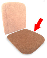 Hair Seat Pad Front Bottom 1952-1955 Beetle