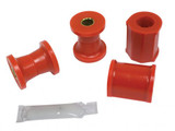 Sway Bar Bushing Kit, Frt. 3/4" Super Beetle 74-79 Red