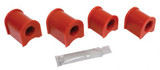 Sway Bar Bushing Kit, Red, Front 3/4" Bar Link Pin / Ball Joint