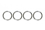 EMPI Stainless Steel Wheel Trim Rings, 15", Set of 4