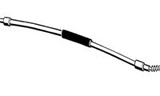 EMERGENCY BRAKE CABLE; BUS; 1964-1967