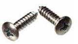 CARGO DOOR CHECK STRAP SCREWS; LATE