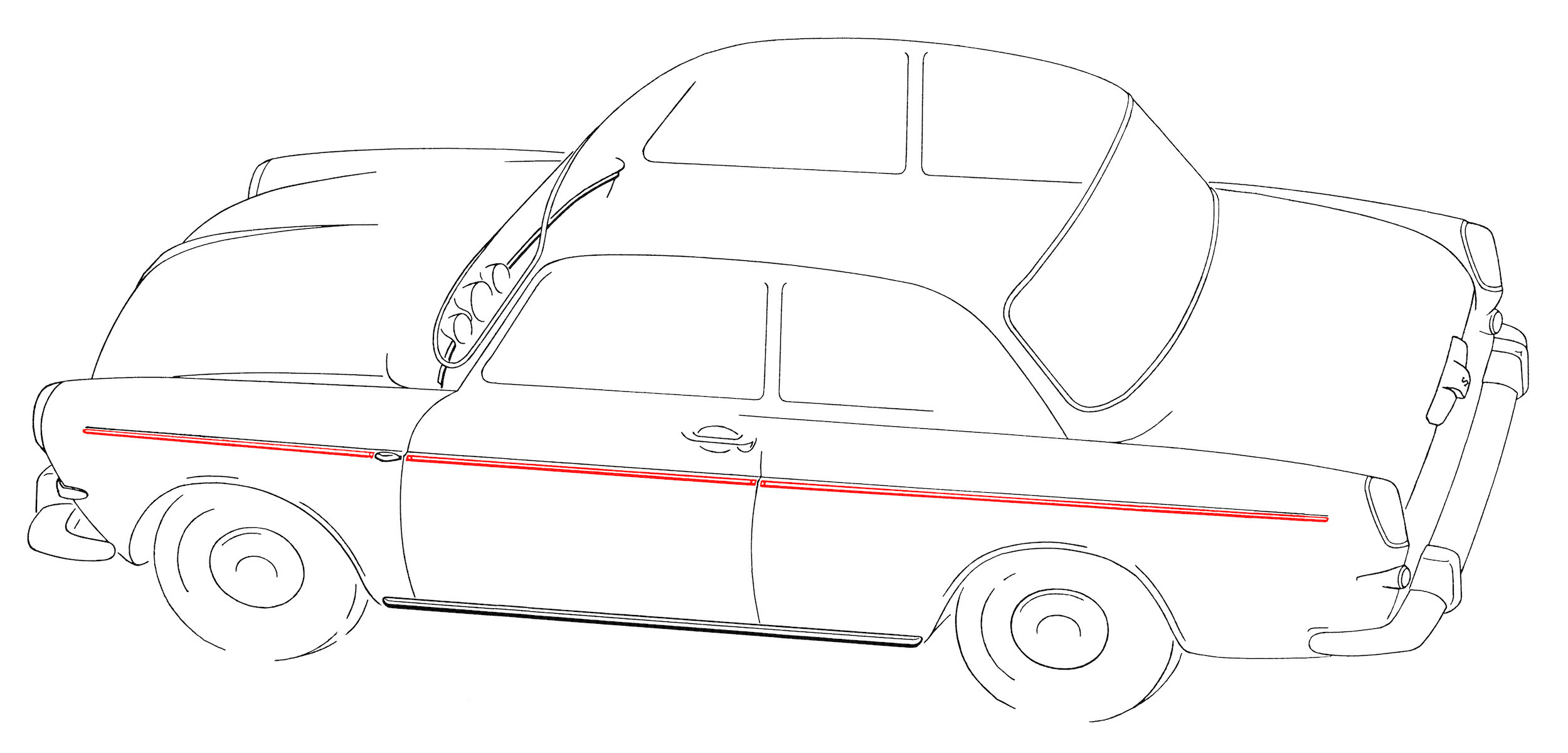 Body Molding Kits TYPE 3 ISP West