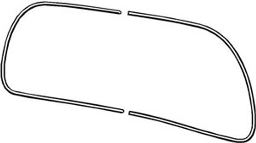 FRONT WINDSHIELD TRIM 52-57