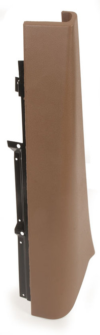 FRONT SEAT PARTITION PAD; BROWN; LEFT SIDE;  BUS; 1968-1976