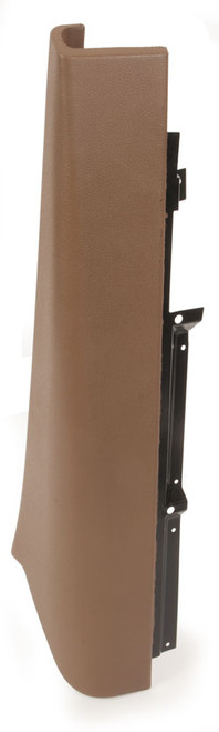 FRONT SEAT PARTITION PAD; BROWN; RIGHT SIDE;  BUS; 1968-1976