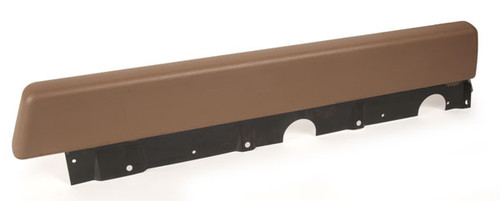 FRONT SEAT PARTITION PAD; BROWN; RIGHT TOP;  BUS; 1968-1976