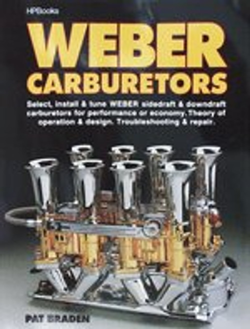 HP WEBER CARBURETORS BOOK