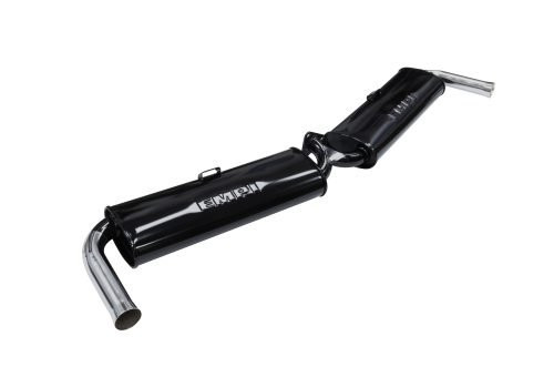 EMPI Dual Quiet Black with Chrome Tips