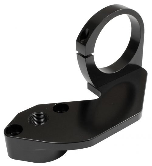 EMPI Billet Combo Fuel Pump Block-Off / Coil Mount, Black