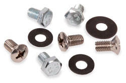 Door Mechanism Remote & Rear Run Channel Hardware Kit 1967-1977 Beetle