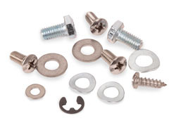 Door Mechanism Remote & Rear Run Channel Hardware Kit 1956-1958 Beetle