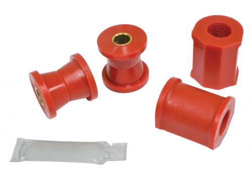 Sway Bar Bushing Kit, Frt. 3/4" Super Beetle 71-73 Red