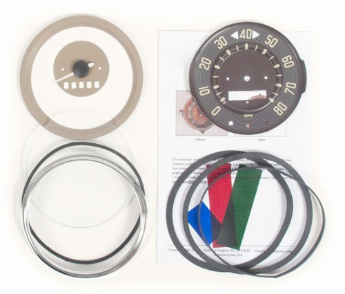 Speedometer Restoration Kit 1961-1962 Bus