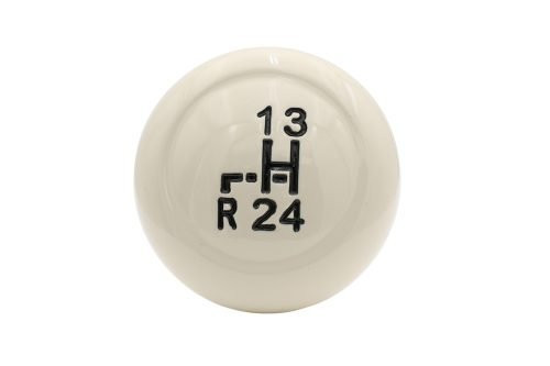 EMPI Stock Style Aluminum Shift Knob Ivory