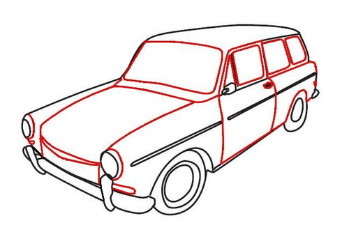 Squareback; Cal-Look Style Without Pop-Outs 1966-1967