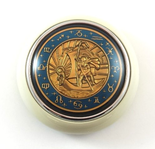 ST. CHRISTOPHER HORN BUTTON